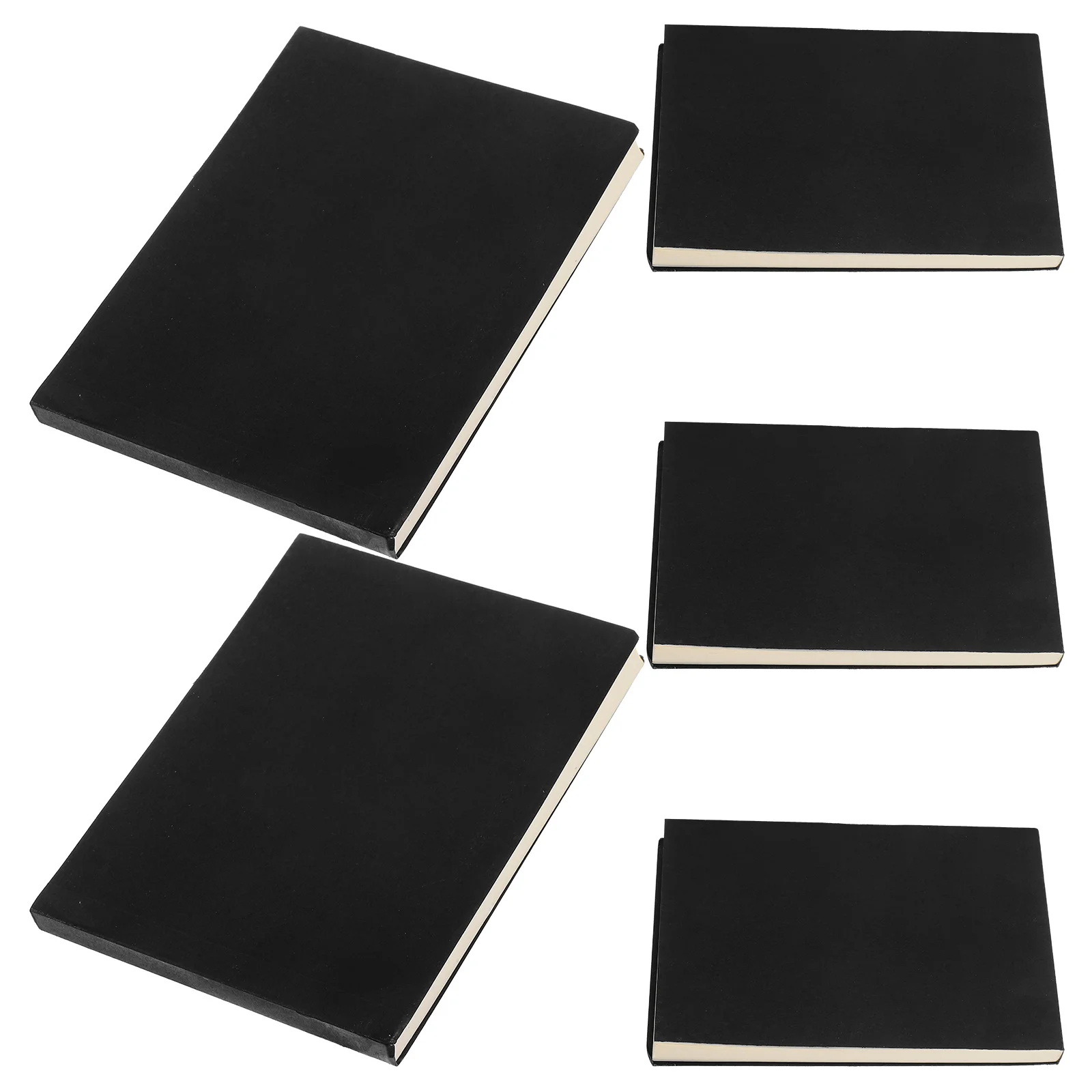 

5Pcs Blank Notepads Thickened Small Pocket Notepads Smooth Writing Paper Portable for Office School Note Taking Pads