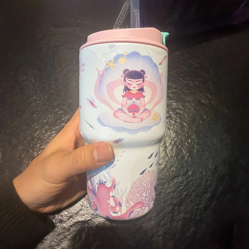 

Ne Zha The Devil'S Birth Series Insulated Cup 590ml Large Capacity Exquisite Design Classic Collectible Gift Series Ornaments