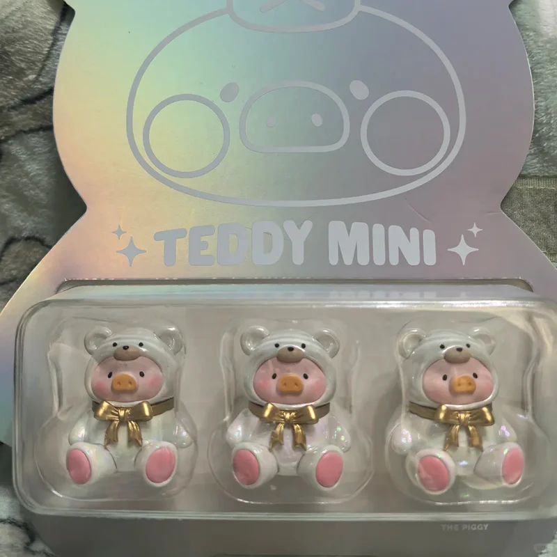 Nuevo Teddy Lulu Pig Chopin Nocturnes Mozart Mini caja ciega decoración de escritorio bolsa colgante lindo cerdo regalo de cumpleaños para todas las edades encantador