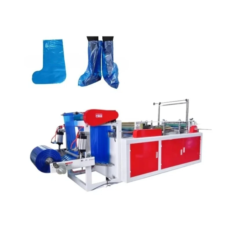 Customized Durable Thick Plastic Disposable Rain Boot Covers Making Machine