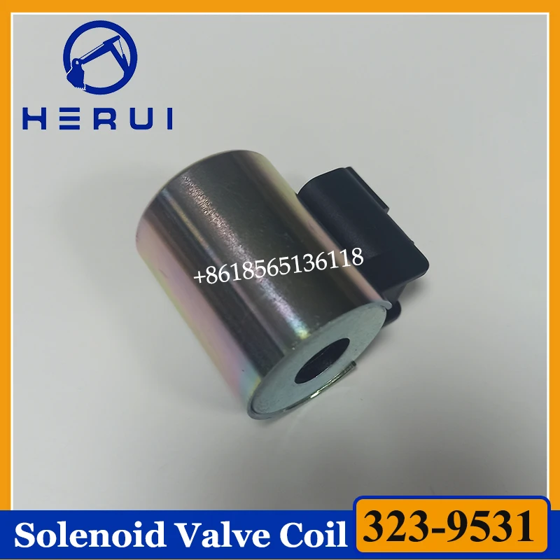 120H 140H Solenoid Valve Coil 3239531 323-9531 for 24V Solenoid Valve Coil