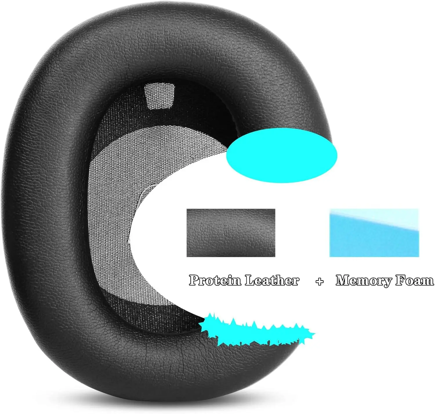 Headphone Ear Pads Ear Cushions Replacement Compatible with W860NB Not for Other Models