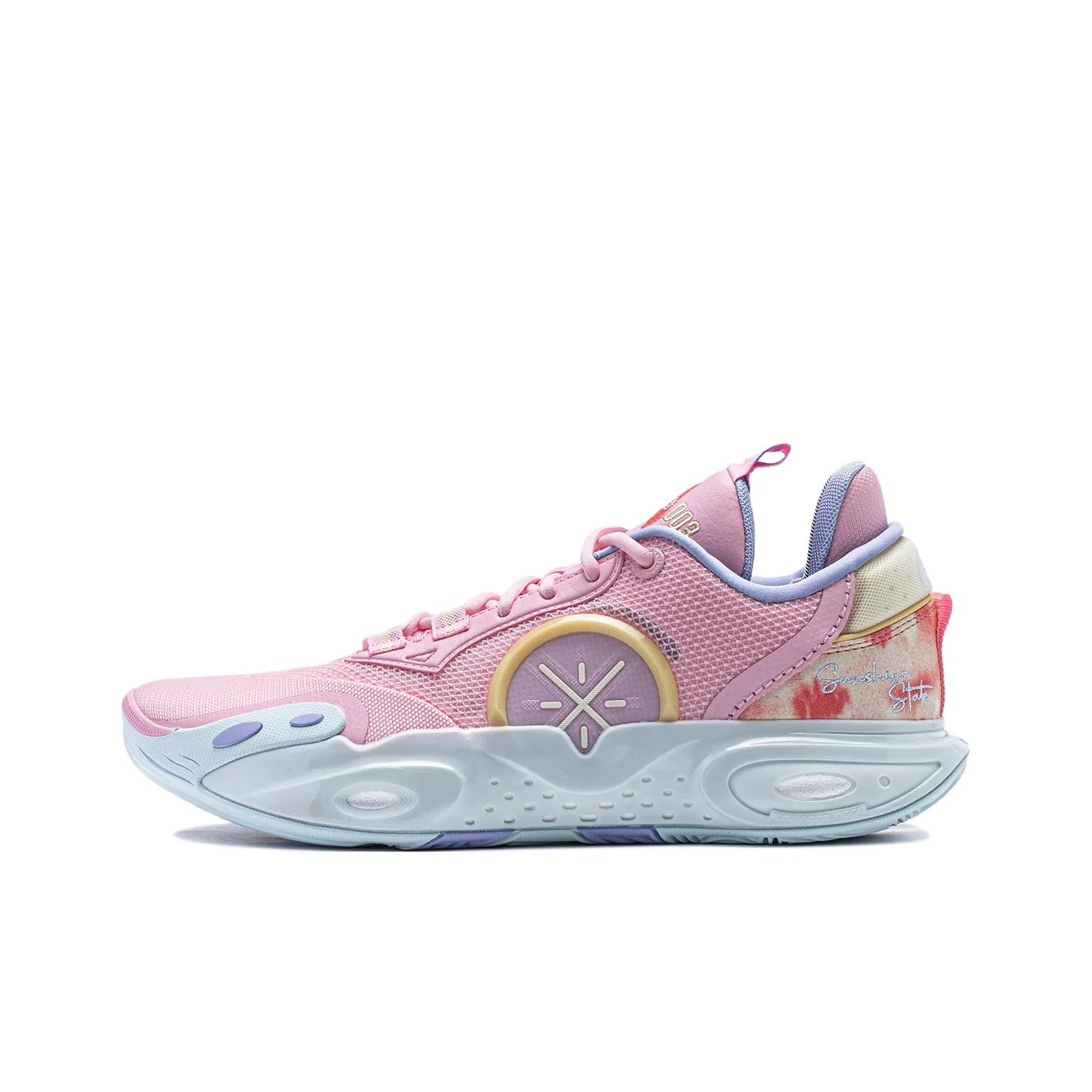 Li Ning Wade ALL City 12 Basketball Shoes Men's Pink ABAU015-3