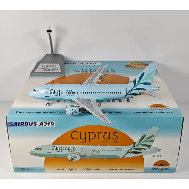 

Inflight Diecast масштаб 1/200 Cyprus Airlines A319 5B-DCX модель самолета из сплава Коллекционная игрушка декоративный орнамент