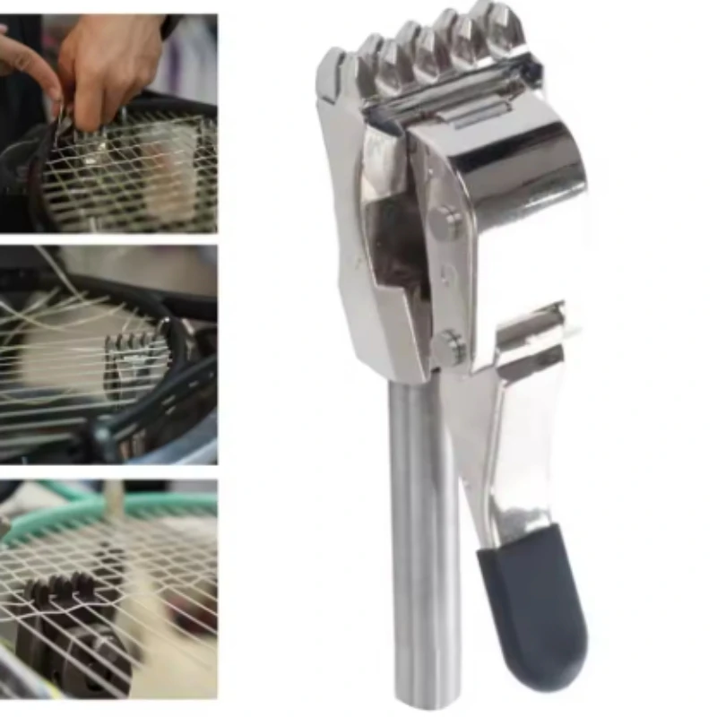 

Professional Badminton Threading Base Clip Five Teeth Badminton Machine String Clamp Portable Repair Tools Small Sports Parts