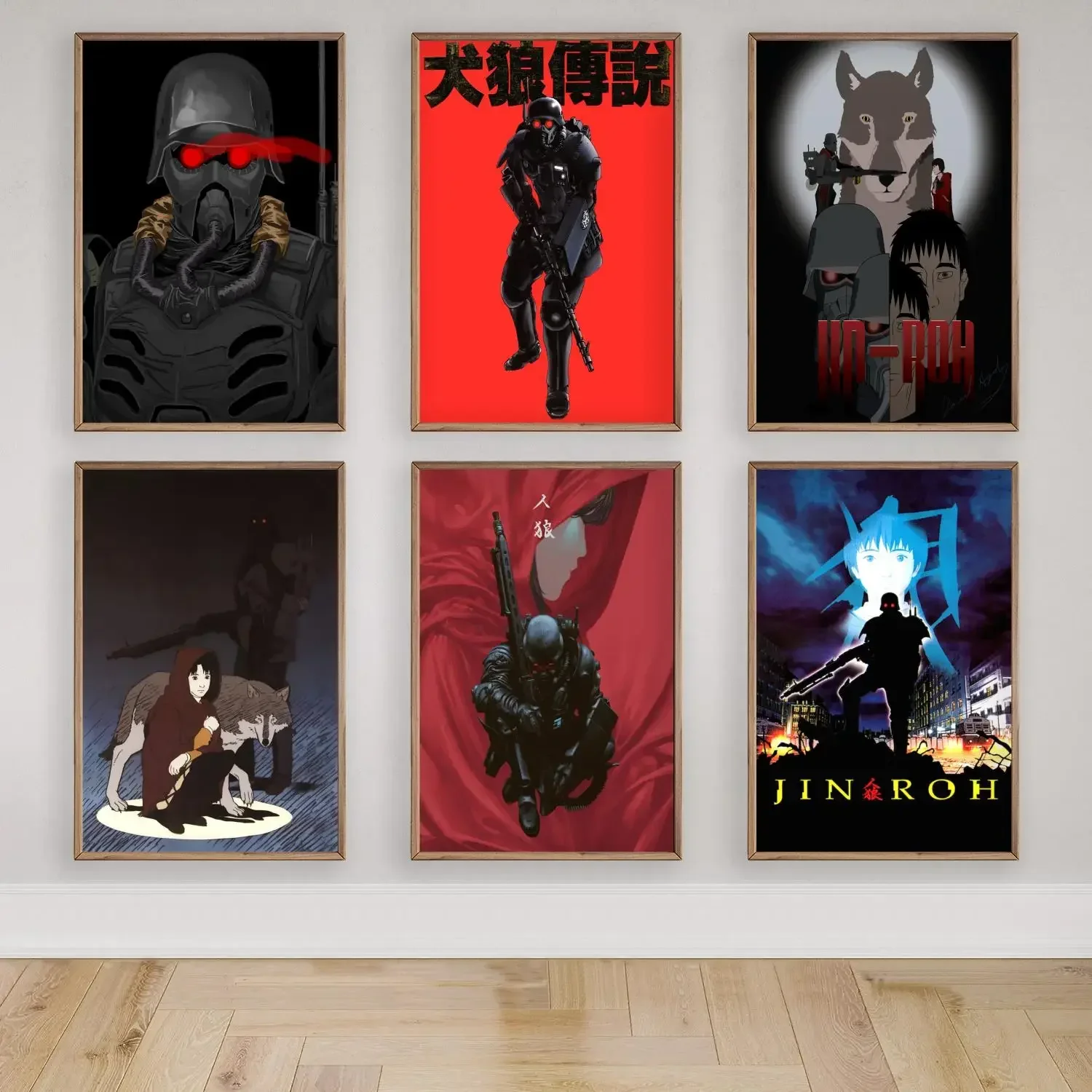 jin-roh Movie Canvas Art Poster and Wall Art, Picture Print, Modern Family, Bedroom Decor, Posters