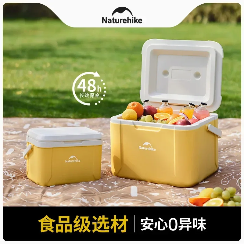 

Naturehike-Cold Preservation Box for Picnic, PU Incubator Refrigerator, Outdoor Camping, Car Ice Bucket, Mini Refriger