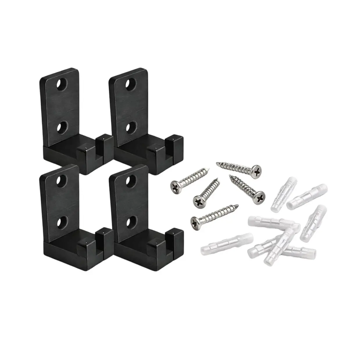 NOCM 4Pcs Wall Mount Bracket Display Holder for Technic F1 Car 42207 42171 42141 42206 Model Display Hook