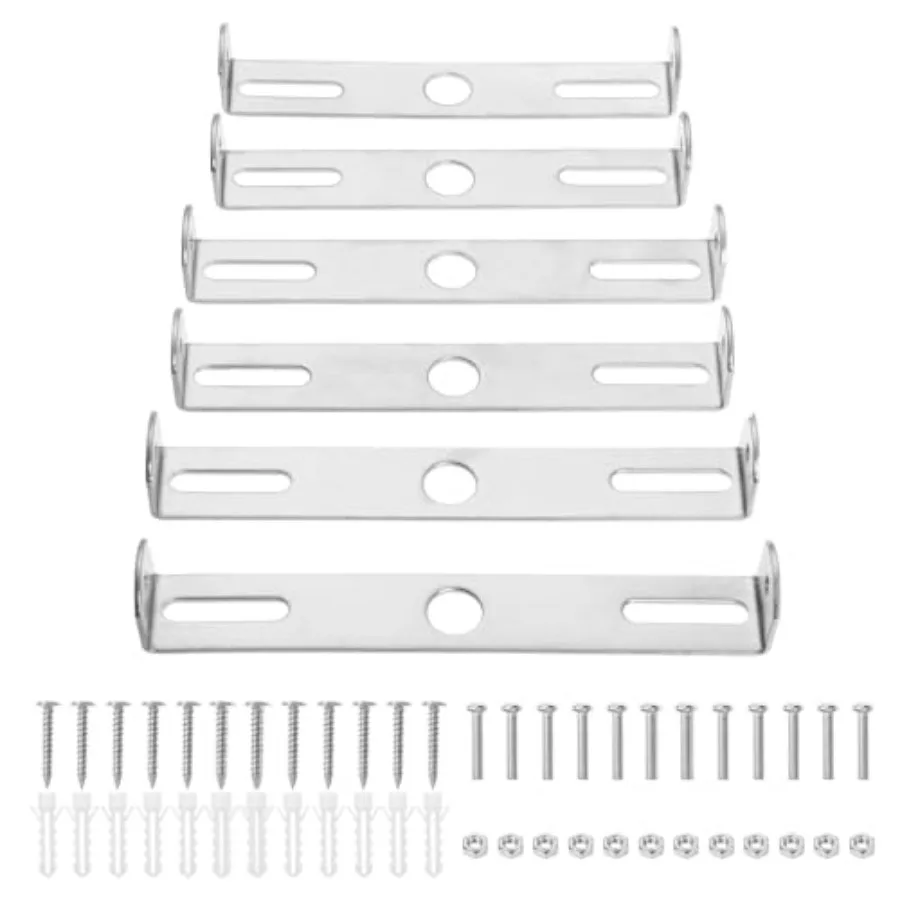4.1-4.7 Inch Light Fixture Mounting Bracket Square Kit Ceiling Light Plate Wall Mounting Bracket Crossbar for Chandelier Outdoo