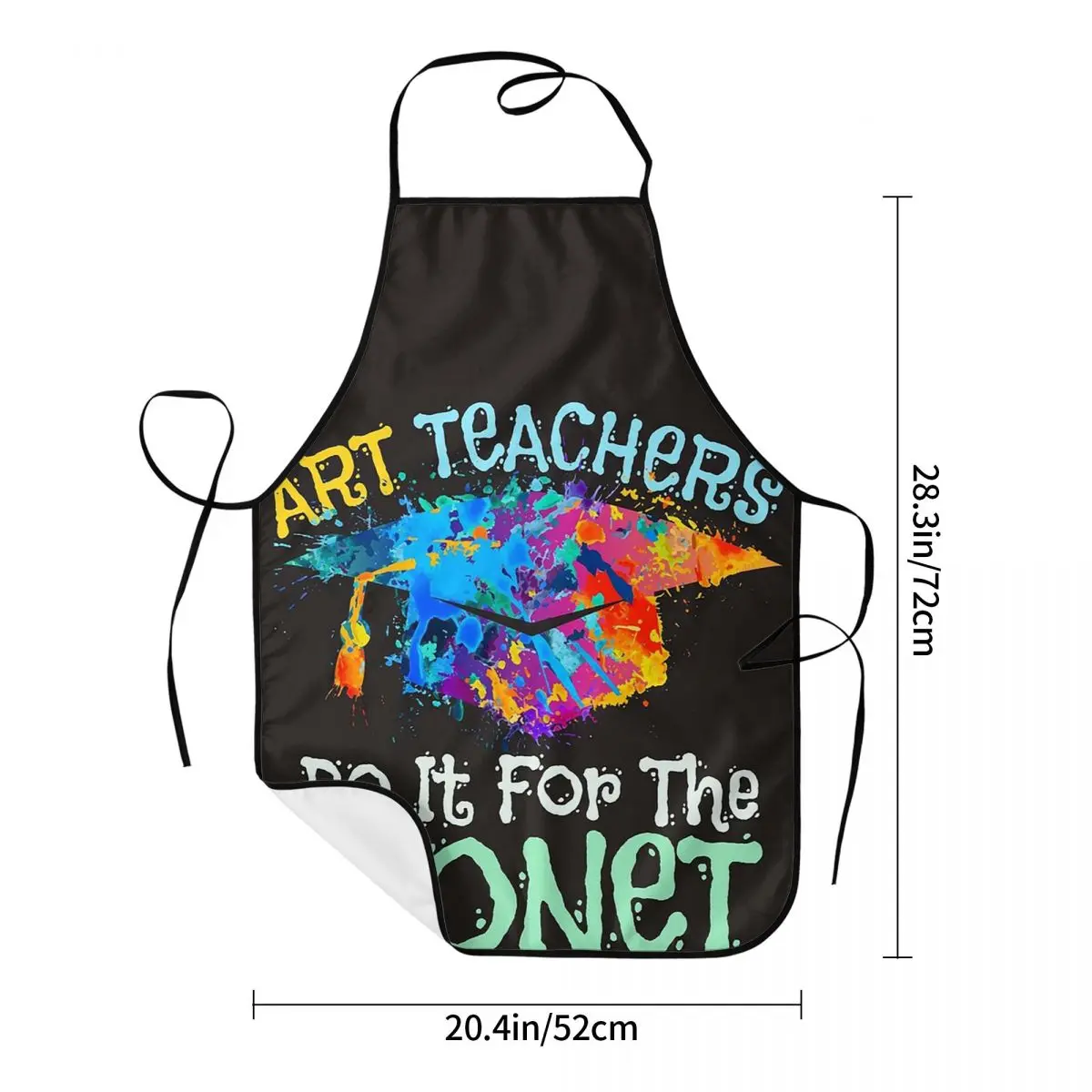 Art Teachers Do It For The Monet Aprons Chef Cooking Cuisine Tablier Waterproof Bib Kitchen Cleaning Pinafore for Women Men