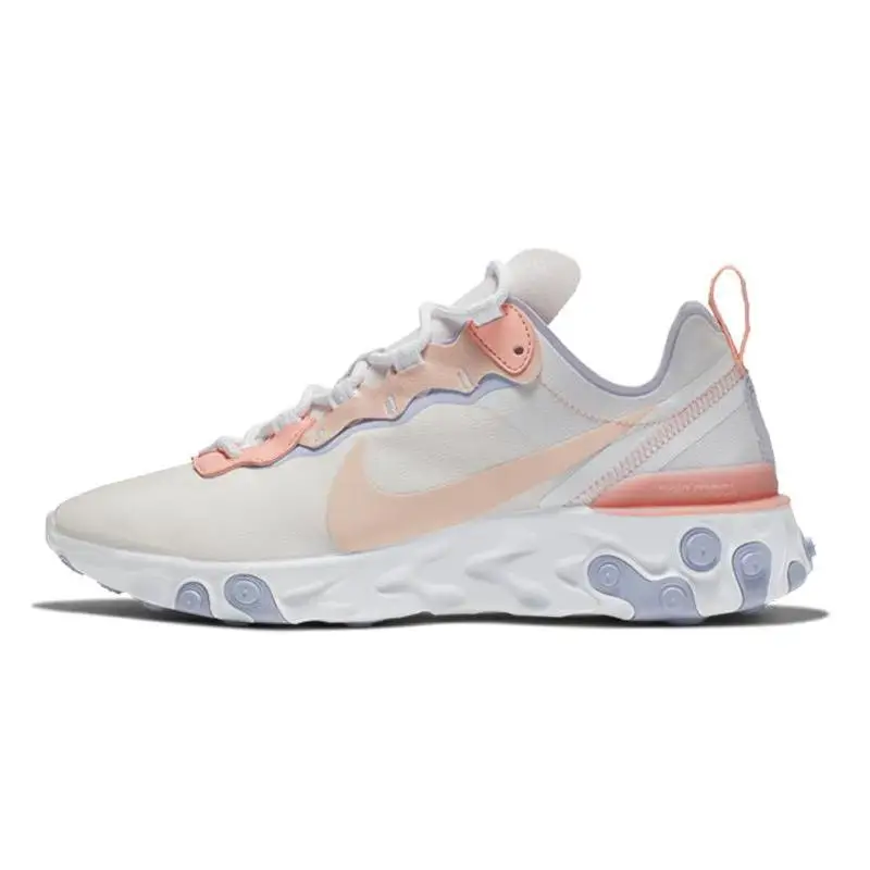 

Женские кроссовки Nike React Element 55, бледно-розовые, коралловые