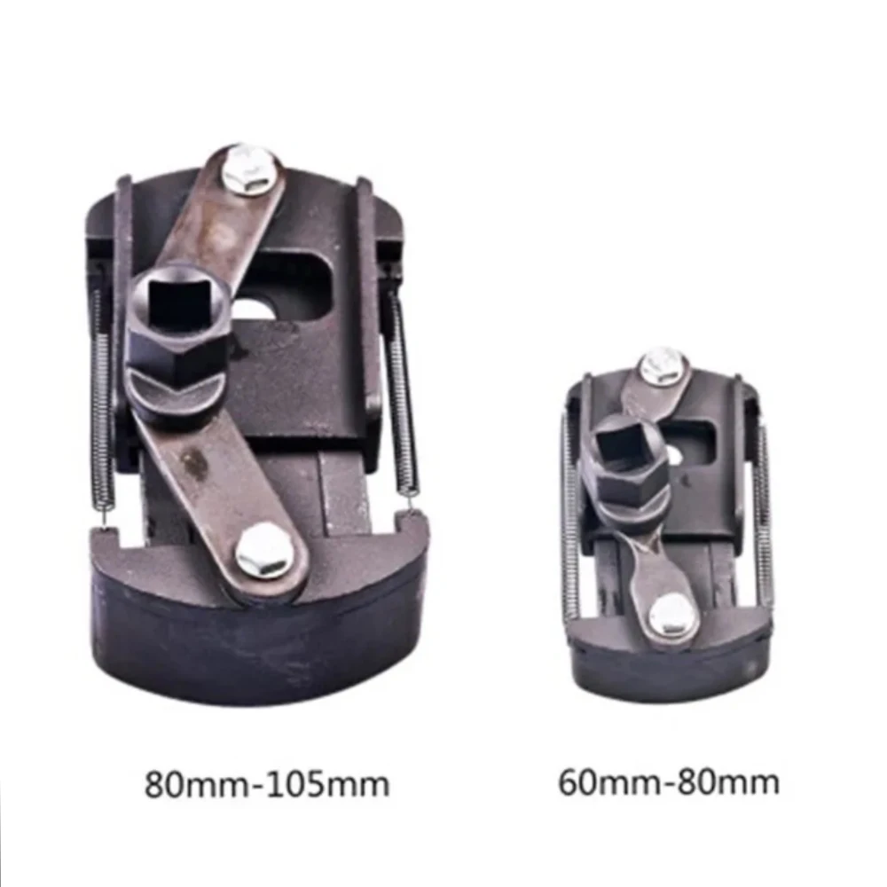 Universal Cast Steel Adjustable 2 Jaw Oil Filter Wrench Fuel Remover Removal Tool Two-Claw Cast Steel Filter Wrenches