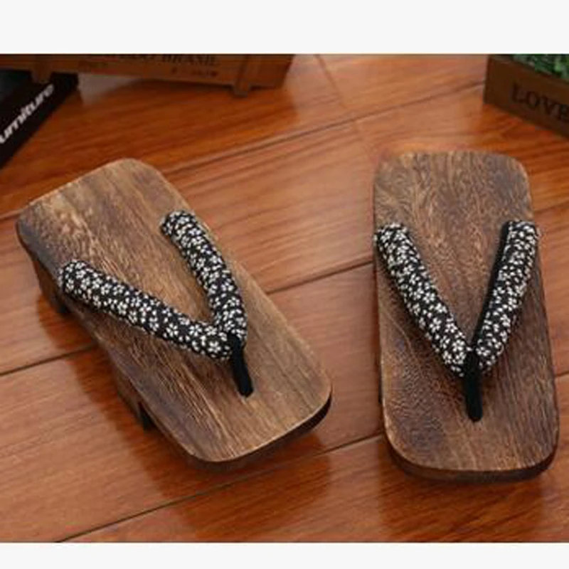 للجنسين بولونيا خشبية اليابانية التقليدية جيتا قباقيب رجل امرأة النينجا تأثيري شيطان القاتل الوجه يتخبط الصيف في الهواء الطلق الصنادل