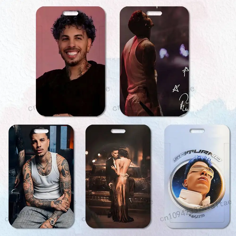 

Epc R-Rauw Alejandro Rapper Card Holder Lanyard Camera Neck Strap Credit Card Case ID Badge Credentials Protection