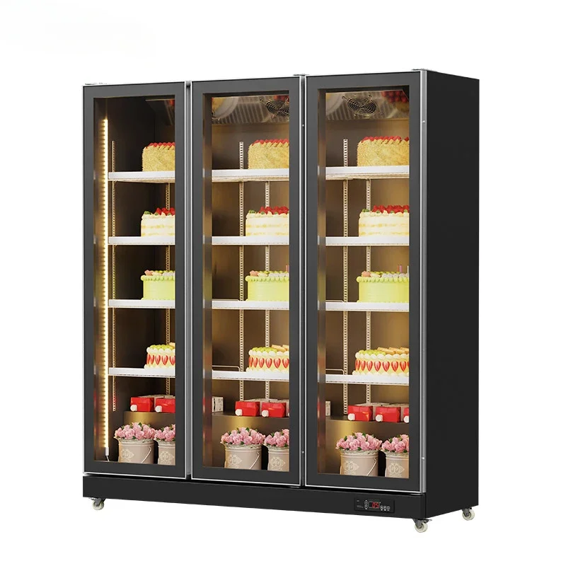 

Commercial Cake Display Refrigerator Upright Fridge Vertical Cake Showcase Price