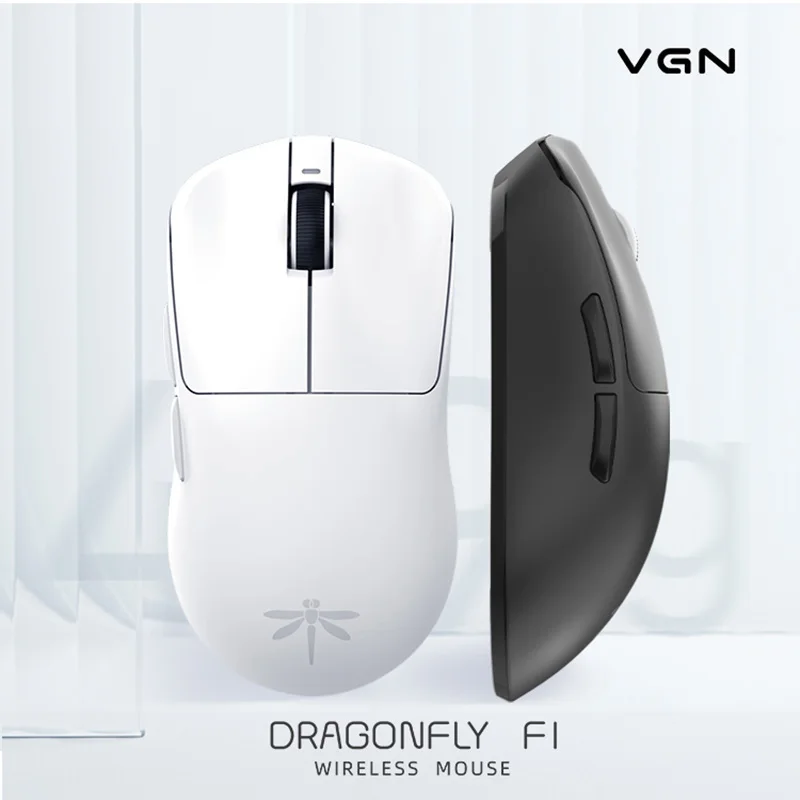 

VGN Dragonfly F1 Pro/Pro Max/Moba 2.4g Wireless Dual Mode Lightweight Long Range Esports Gaming Mouse Laptop Universal