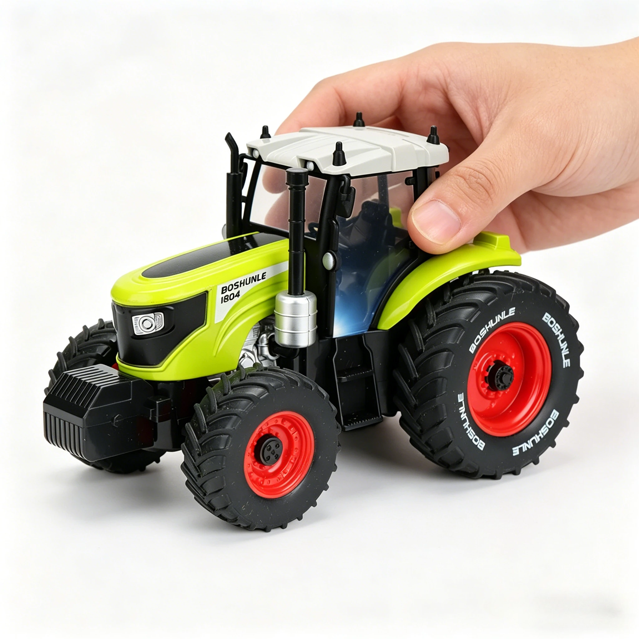 

1:32 Large Scale Tractor Toys With Lights And Sounds Trailer For Halloween And Christmas Birthday Gift