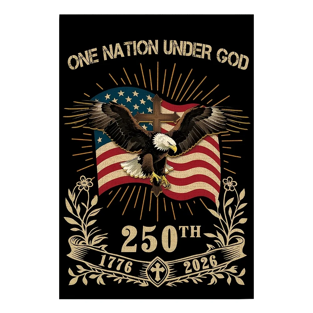 USA 250th Anniversary Garden Flag 6