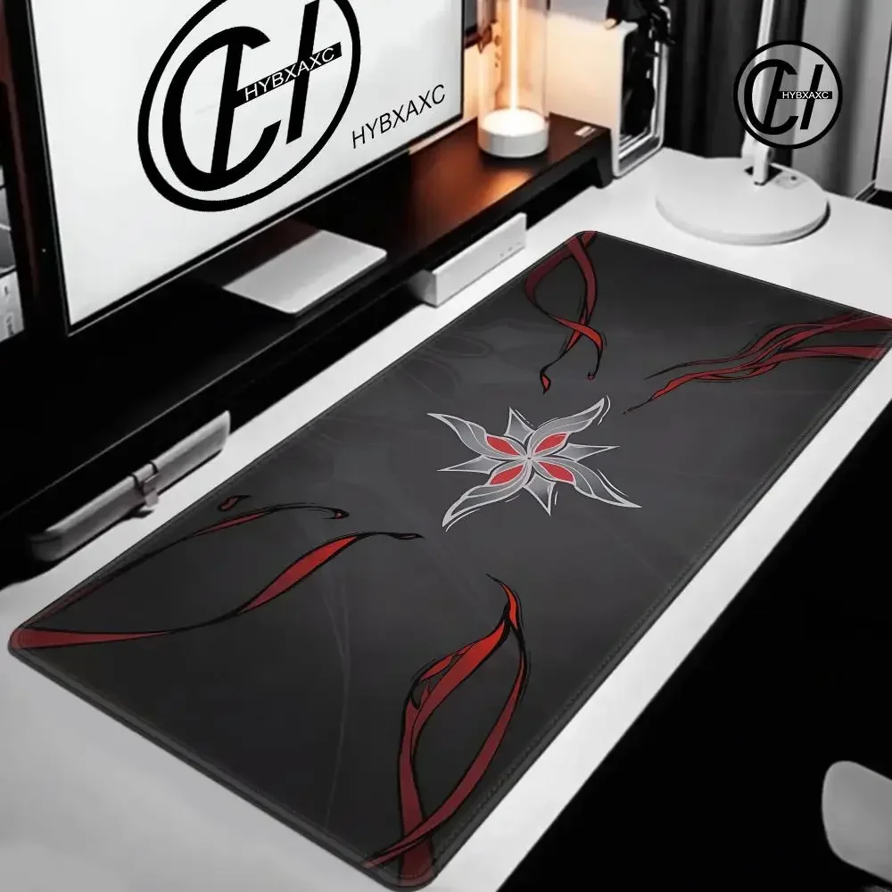 Genshin Impact Arlecchino Tappetino per mouse Tappetino per mouse Accessori da gioco per laptop Tappetino per mouse Tappetino da scrivania grande Tappeto per tastiera per giocatori di computer