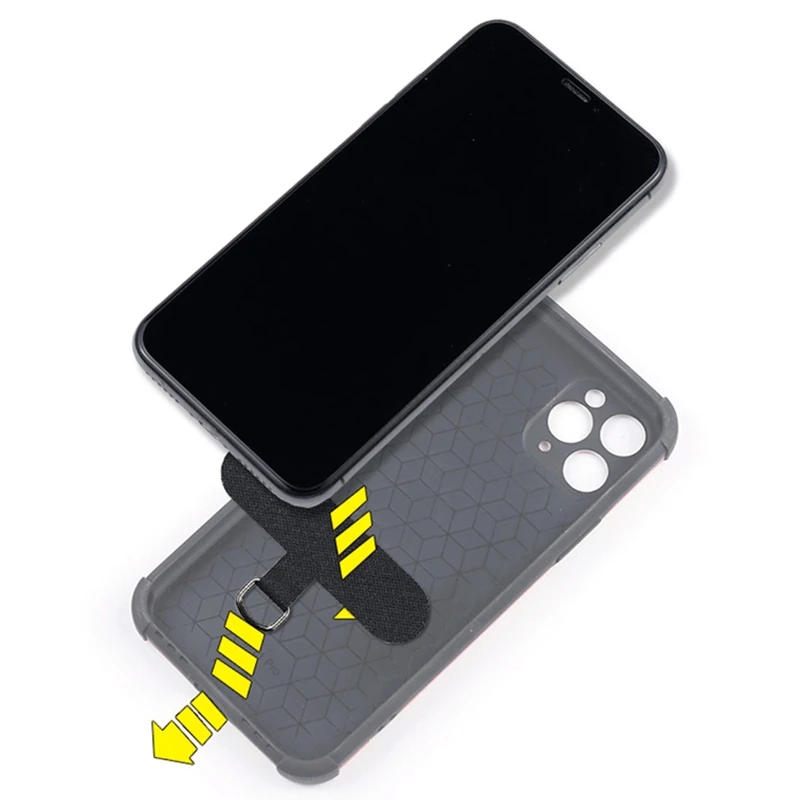 2 Chiếc Đa Năng Di Động-Lót Điện Thoại Thẻ Đệm Thay Thế Có Thể Tháo Rời Có Thể Điều Chỉnh Vòng Cổ Kẹp Chụp Dây Dây Dán Cường Lực