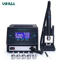 YIHUA 993DM-II 1000W Fast Desoldering Hot Air Gun Soldering Station Intelligent BGA Rework Station for PCB Chip Repair 993DM-IV