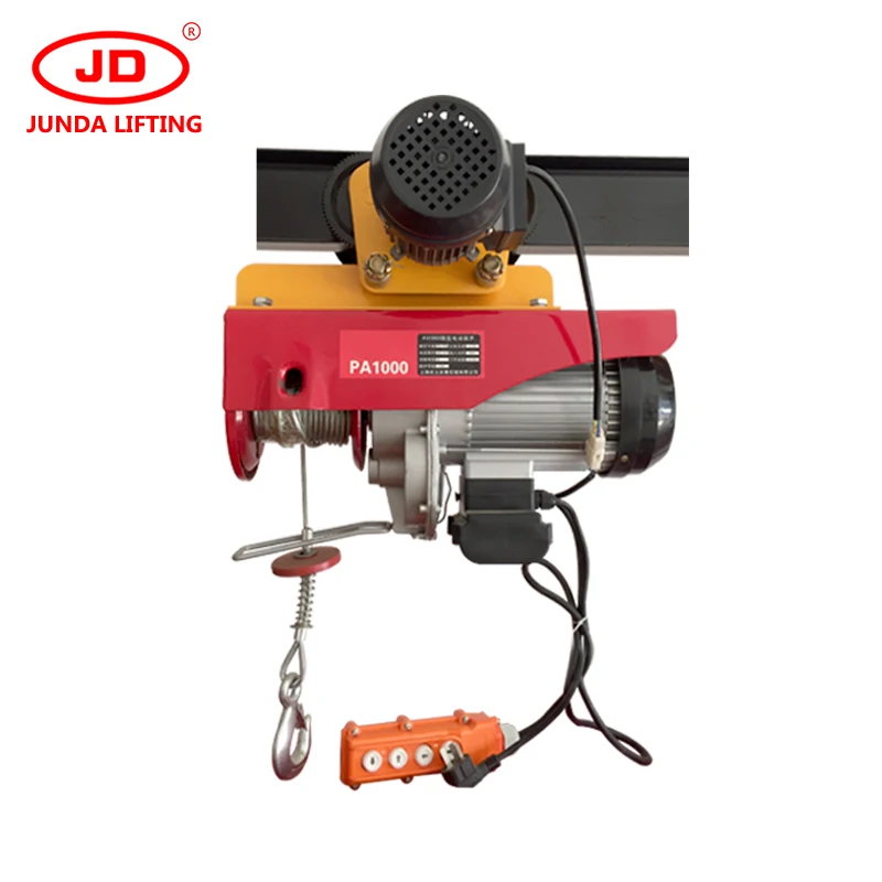 Cooper motor mini electric wire rope hoist