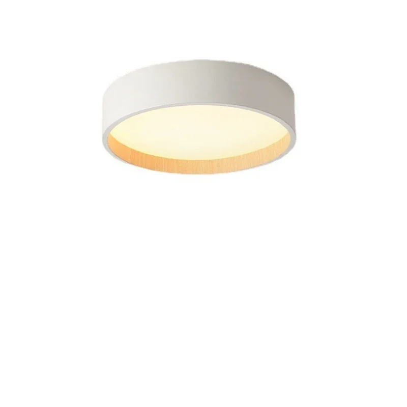 

Creamy wind is small and fresh, ceiling lamp Nordic modern and simple, creative personality balcony, study cloakroom