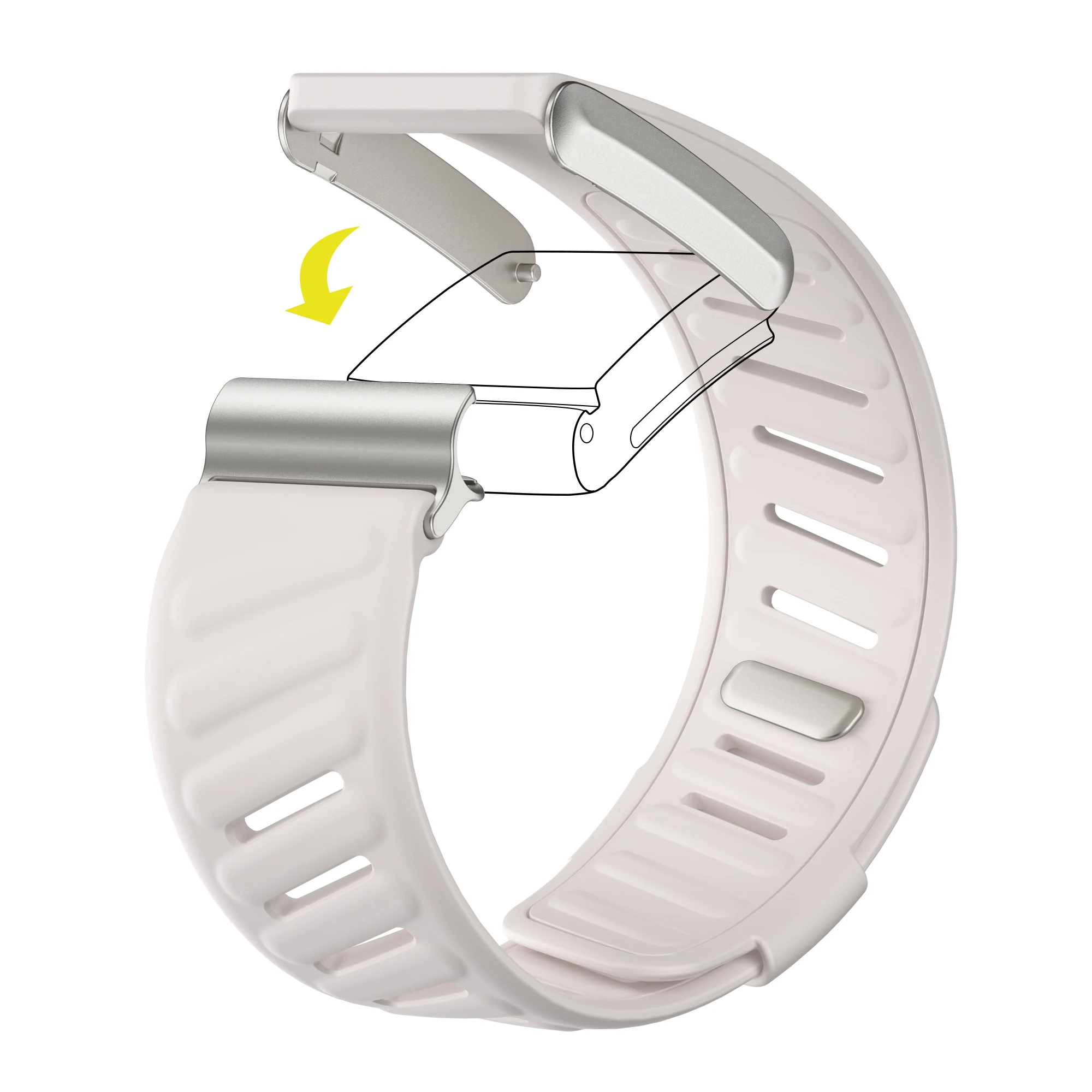 WHOOP SportFlex-Armband, Soft-Touch-Silikon, wasserdicht und schweißfest, 4.0-kompatibel – Detail 23