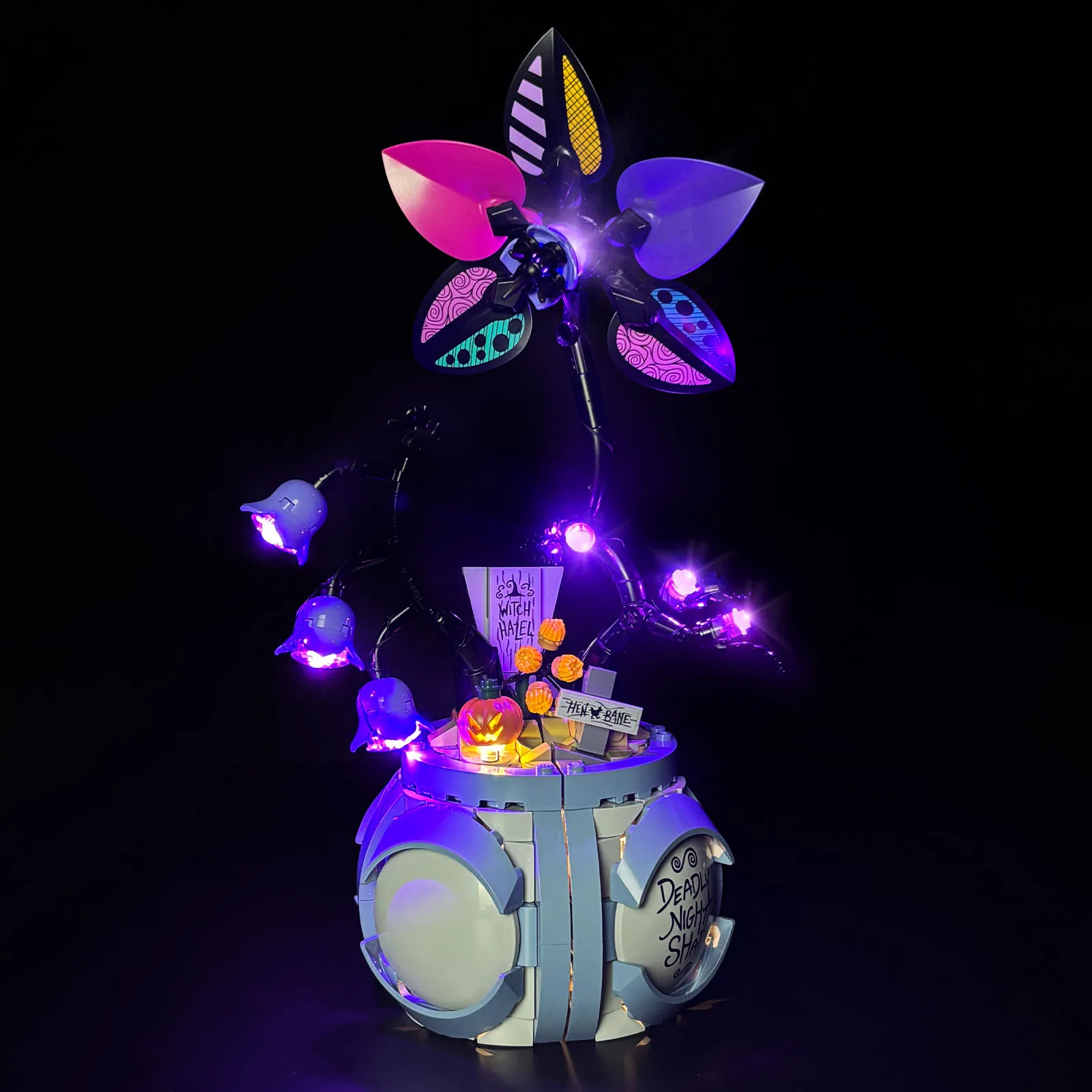 

LYBMTWF LED Lighting Kit Compatible with Lego 43288 Sally's Flowerpot Building Blocks (NOT Include The Model Bricks)