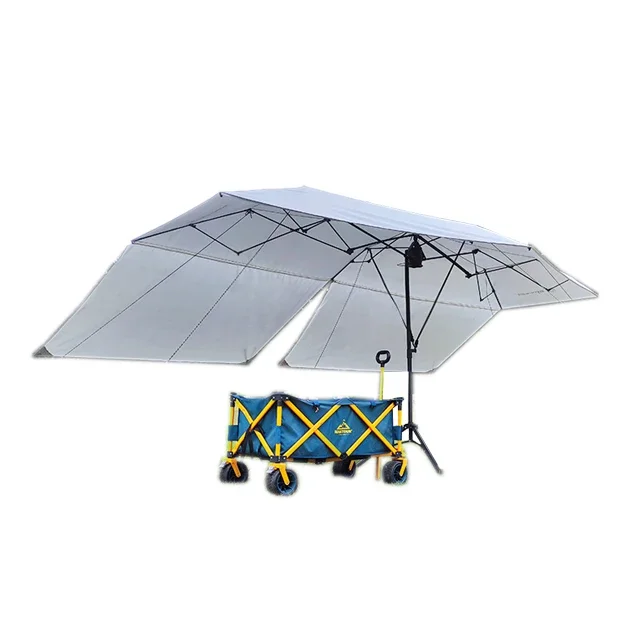 MAINIU Patent portable and easy folding design hexagonal canopy tent umbrella for hiking camping sun rain protection outdoor use