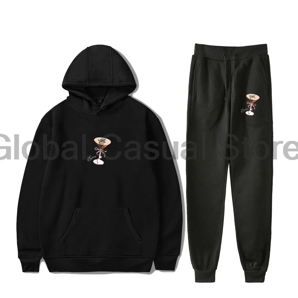 

Sabrina Carpenter Espresso Pullover Hoodie Jogger Pants Two Piece Set Sweatshirts+Sweatpants Men Women's Set