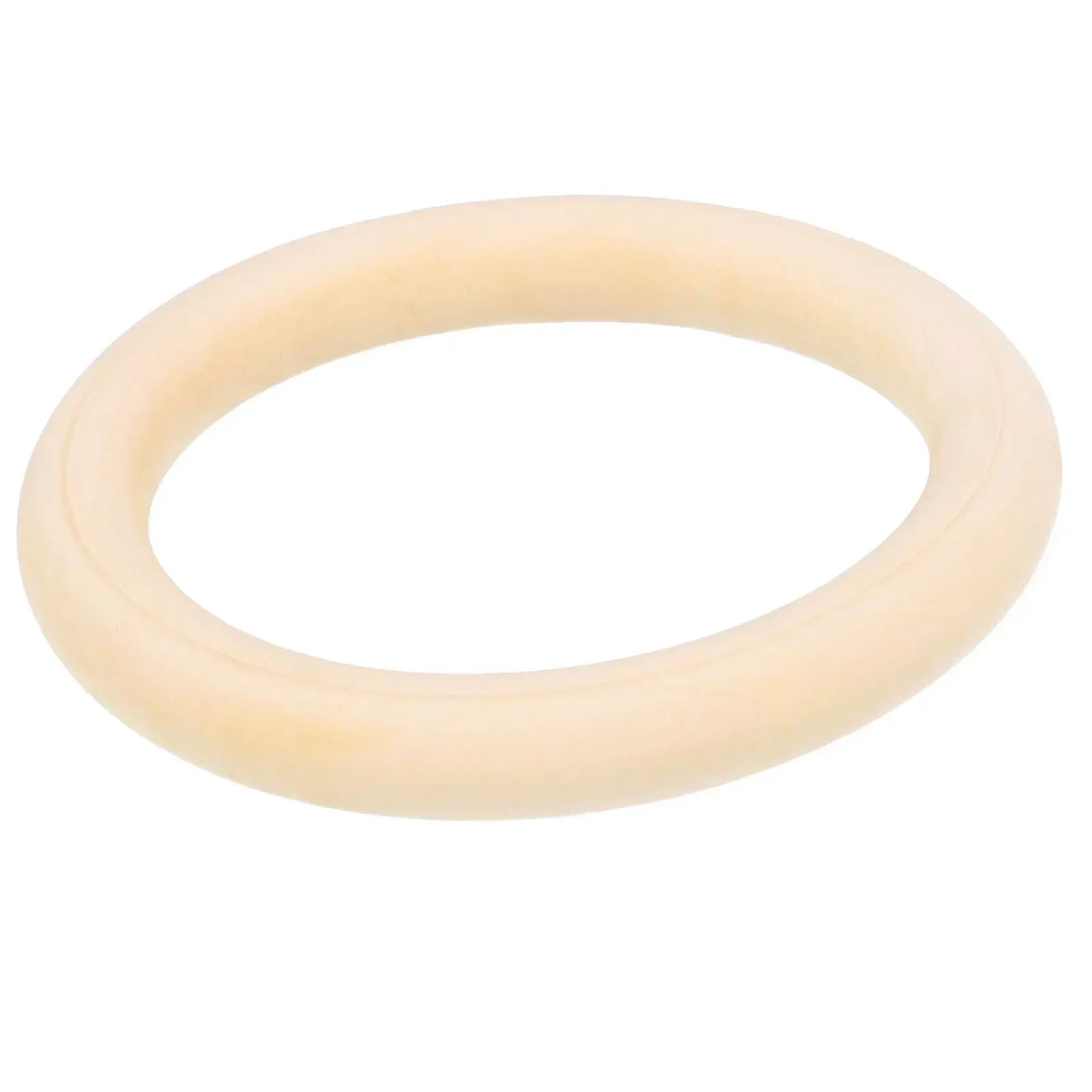 50-150mm Natural Large Wooden Rings Hoop For DIY Macrame Tassel Craft Circular Baby Teething Toys Home Connector Decoration Tool