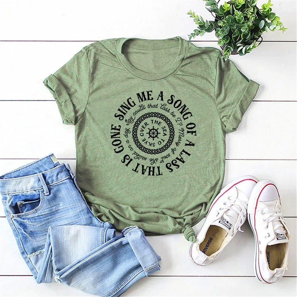 Sing Me a Song Shirt Skye Boat Outlander Book Series T-Shirt Jamie Fraser Shirts Fraser Ridge Clan Tv Series Tee Sassenach Shirt