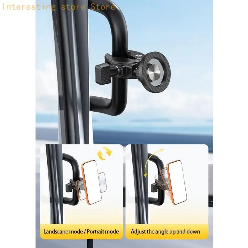Auto-LKW-Handyhalter mit starkem Magnet und verstellbarem Betrachtungswinkel, Geschenk 55KC – Detail 9