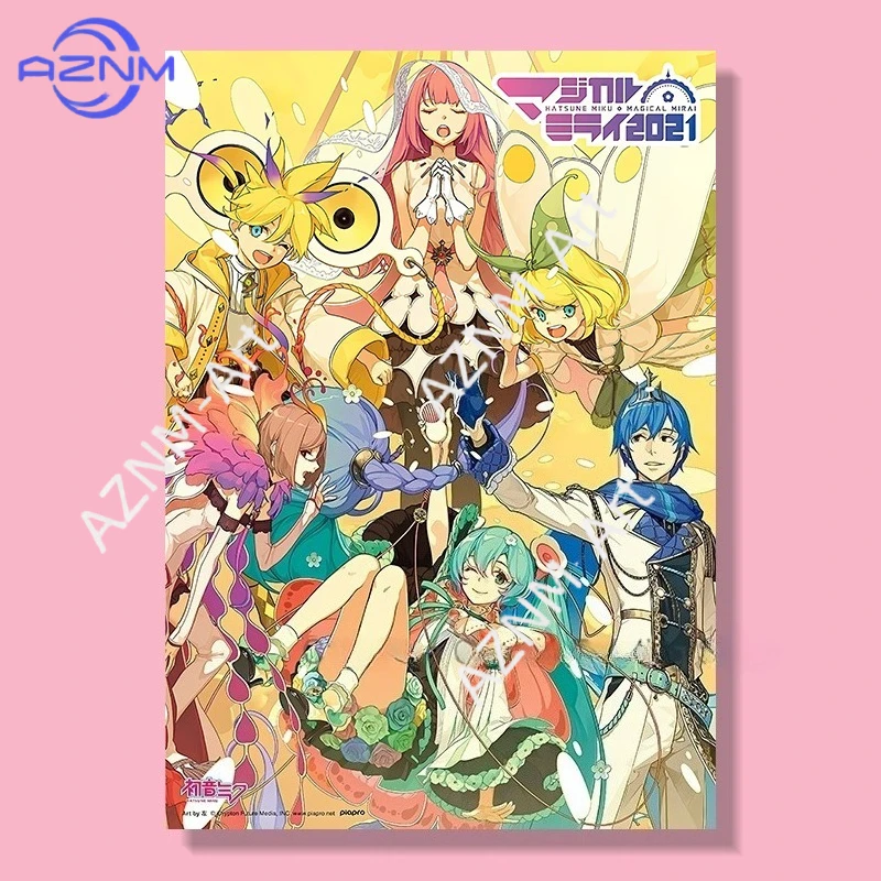 ملصق حائط هاتسوني ميكو، ديكور  - مراجعة Anime Merchandise Posters وسعره