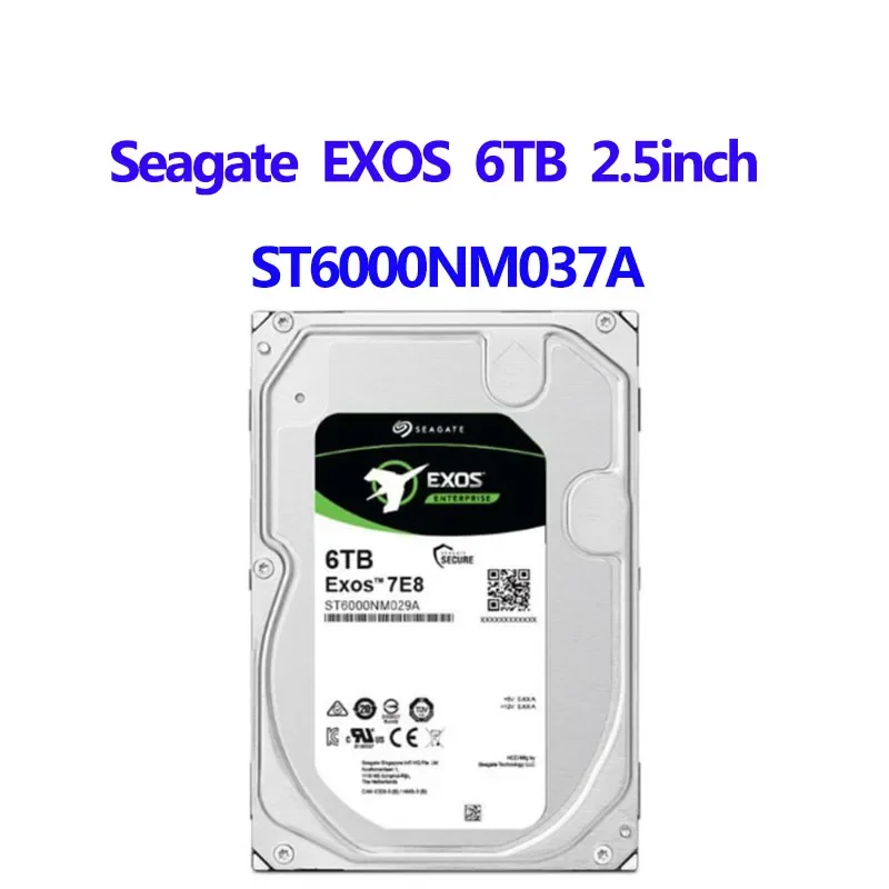 

Внутренний жесткий диск Seagate SAS 6 Тб ST6000NM037A ENTERPRISE HDD ST6000NM037A 256 Мб 2,5 дюймовый внутренний жесткий диск