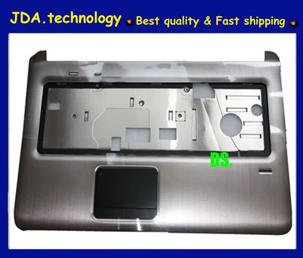 MEIRROW       New/org Silver Palmrest topcase for HP Pavilion DV7 DV7-6000 Upper Cover Keyboard bezel,Touchpad