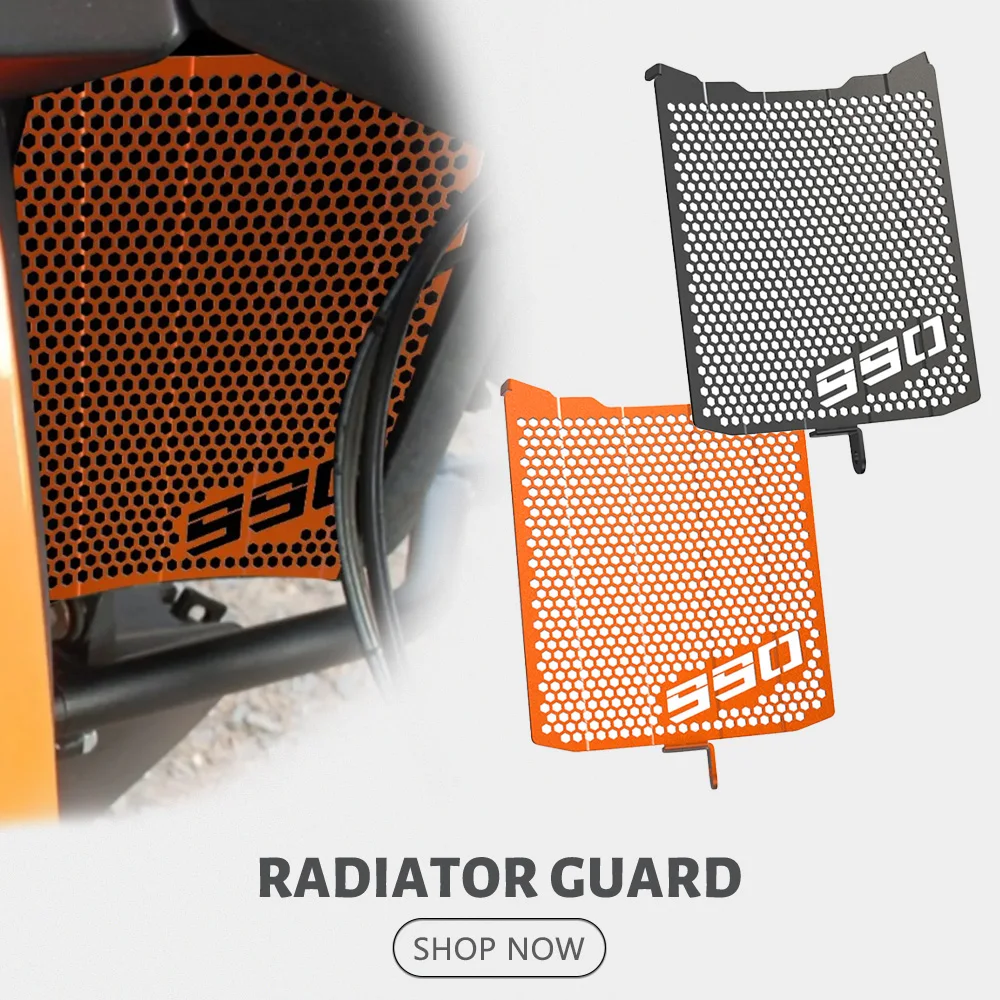 

FOR KTM 990 Supermoto 990 SM SMT SMR LC8 2009 2010 2011 2012 2013 2014 Radiator Grille Guard Protector Cover 990SM 990SMT 990SMR
