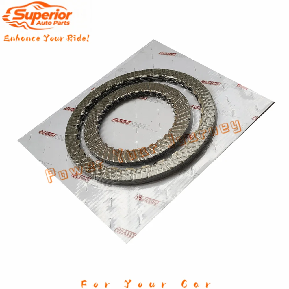 02E DQ250 DTF630 DSG 6-Speed Trans Clutch Piston Friction Kit - لسيارة VW Audi A3 Q3 Seat Skoda