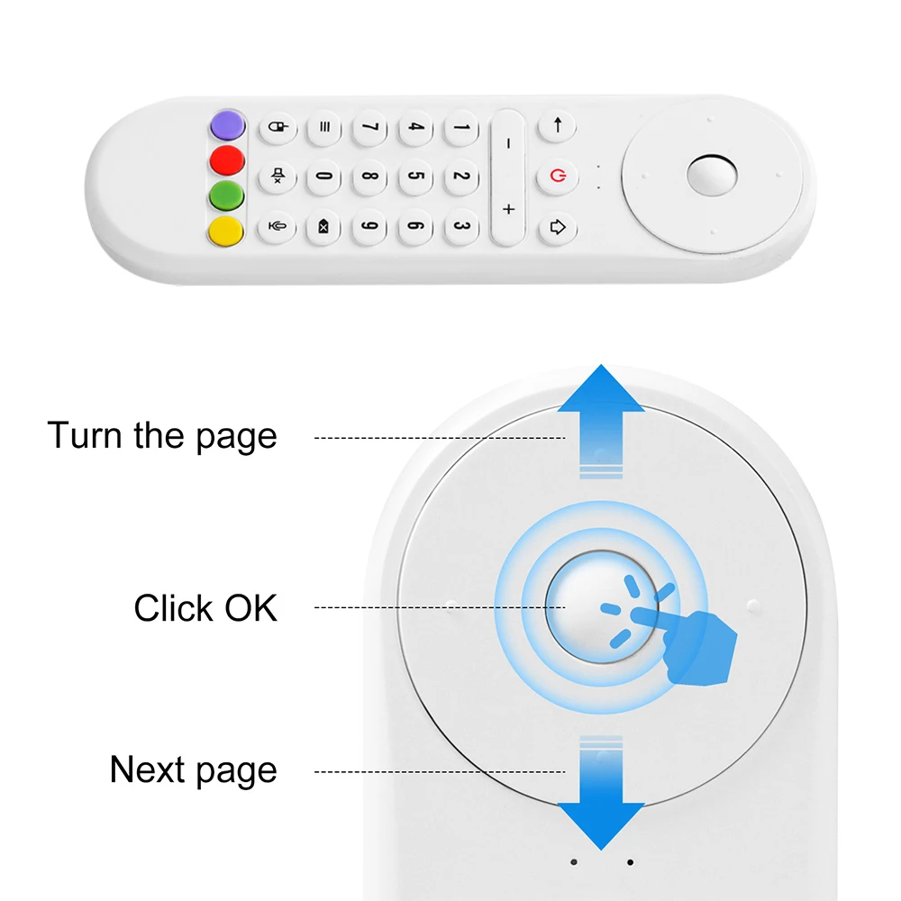 Smart TV Bluetooth Voice Replacement Remote Control for 2020 Google Chromecast 4k Snow Streaming Media Player G9N9N GA01919/20