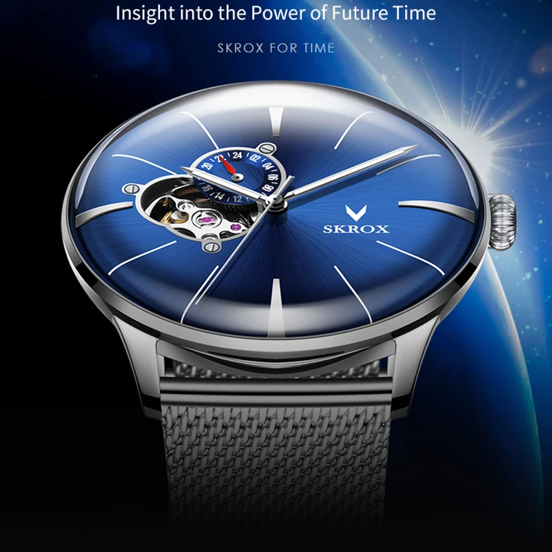 NH39A Japanese Automatic Movement High Quality Thin Watch Man Mechanical Clock Waterproof Stainless Steel Business Wrist Watches