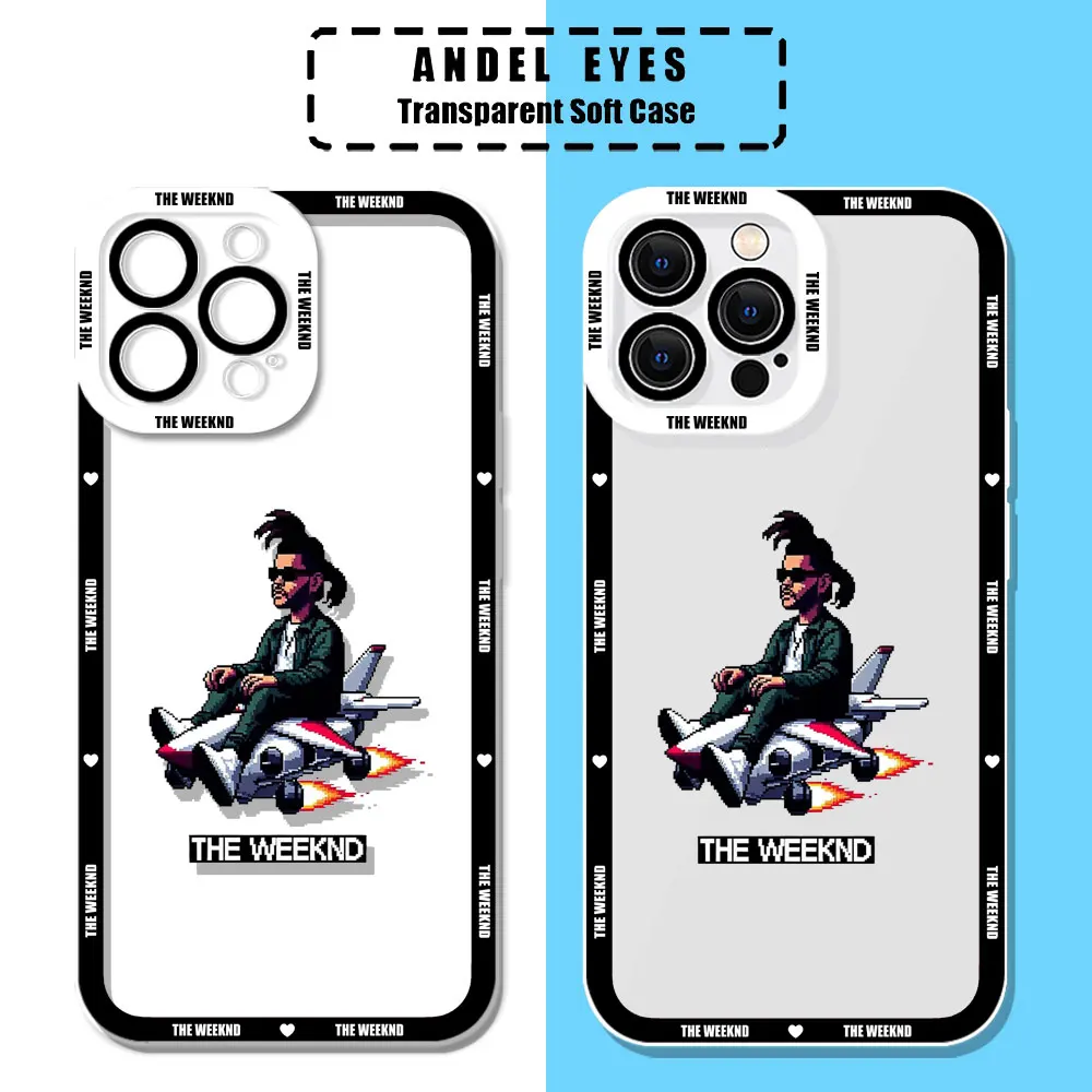 Singer The Weeknd Rapper Case For OPPO A98 A96 A94 A92 A79 A78 A74 A73 A58 A57 A55 A54 A53 A35 A31 A17 A16 A15 Transparent Cover