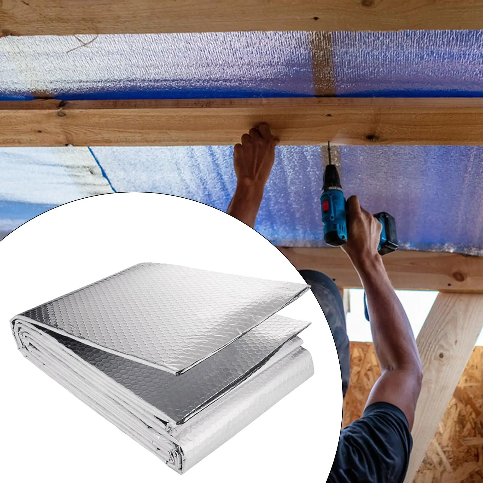 

Пузырьковый изоляционный лист Прочная теплоизоляция для стены гаражных ворот