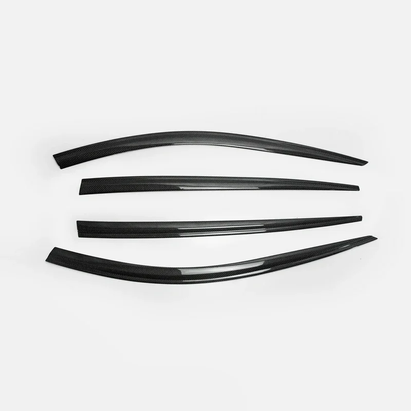 for Kia Stinger 2017 Carbon Fiber Wind Visor Deflector