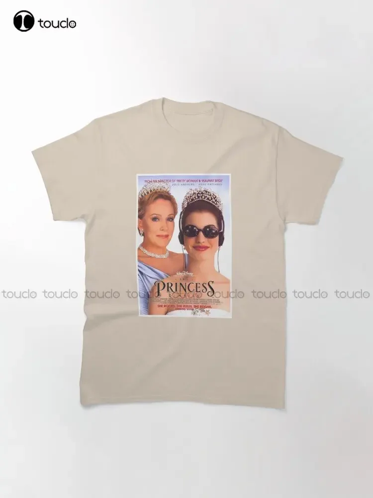 Princess Diaries Classic T-Shirt Custom Aldult Teen Unisex Digital Printing Tee Shirts Funny Art Streetwear Cartoon Tee Xs-5Xl