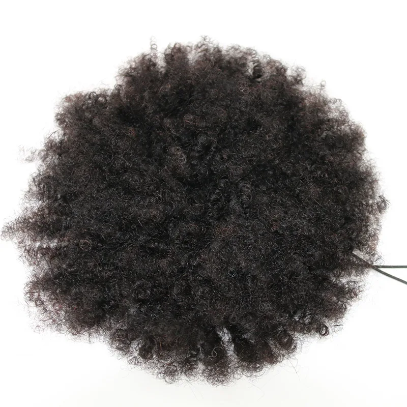 Wig hair bag explosion Ponytail hair bun ball head ponytail hair bag Afro kinky curly