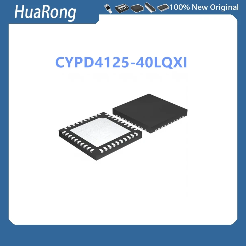 New 5Pcs/Lot CYPD4125-40LQXI CYPD4125 QFN40