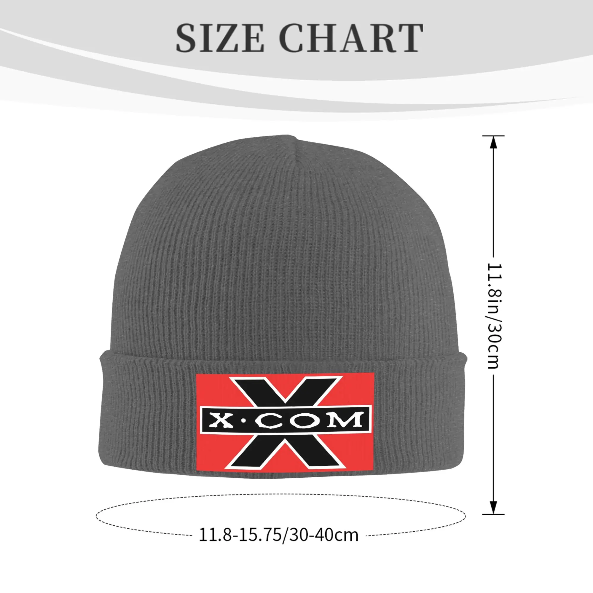 Xcom Enemy Unknown Classic Logo Winter Skullies Beanies Hat Warm Autumn Knitted Hats Bonnet Caps for Women Men