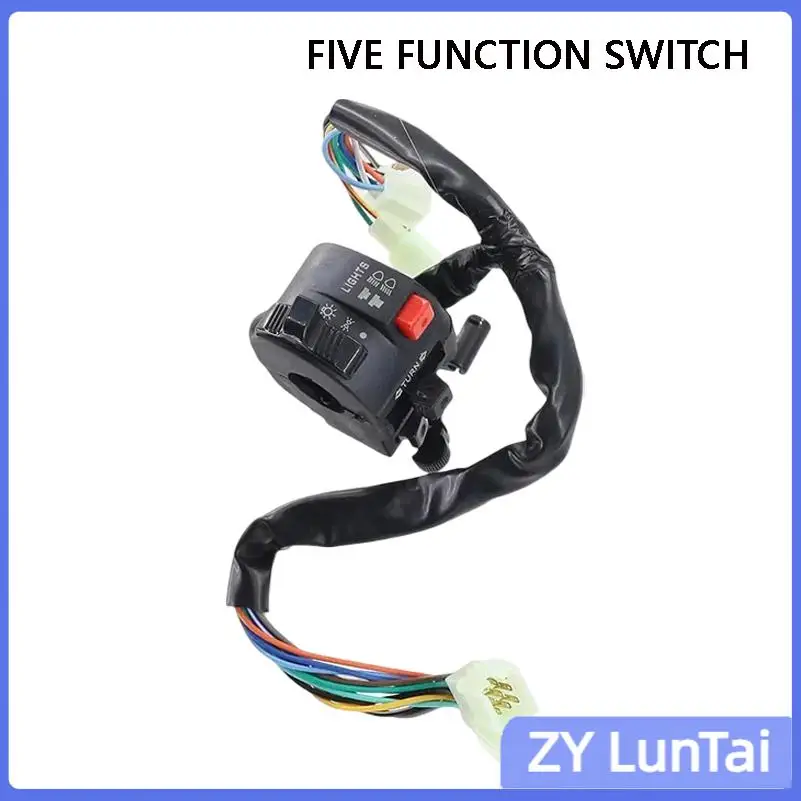 

22mm Anti-Corrosion Direct Installation ATV Light Switch High Beam Button Easy Electric Start for All-Terrain Vehicles