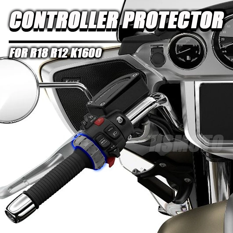 For BMW R18 K1600GT K1600GTL K1600B r18 transcontinental R1250R R1250RS R1250 MULTI CONTROLLER PROTECTOR Rubber Cover for Handle 